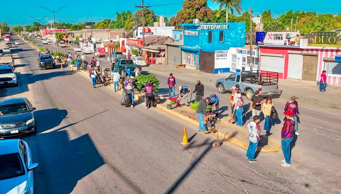 Ayuntamiento de El Fuerte impulsa jornada de arborización