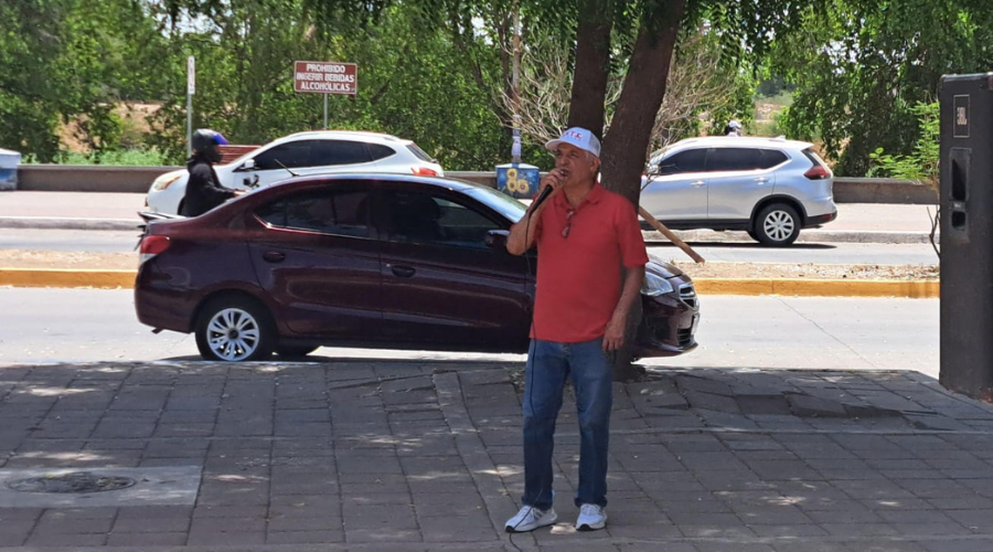 Pilar Sainz Muñoz, dirigente de la CNTE en Guasave