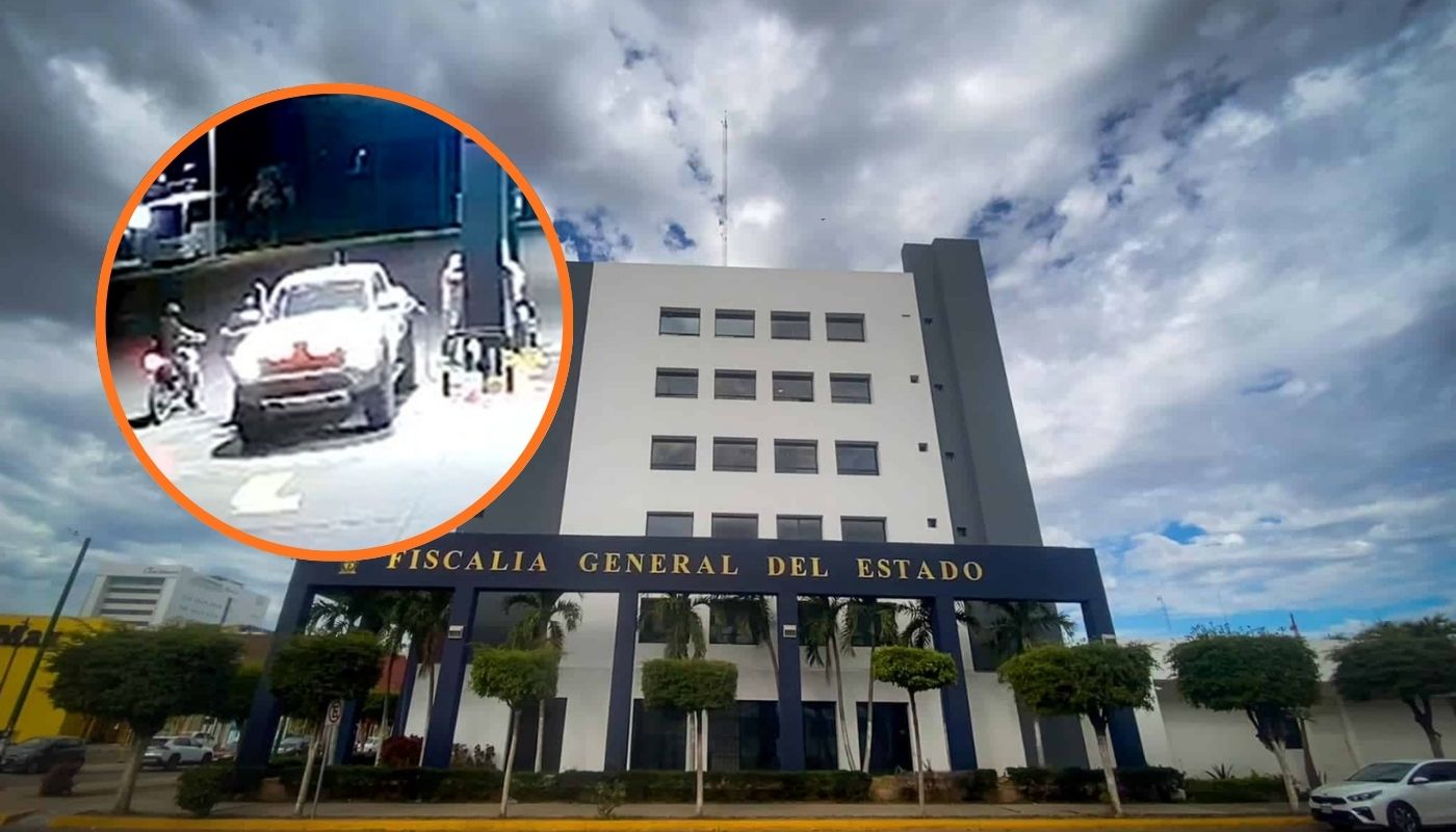 Fiscalía de Sinaloa y una camioneta del Caso Cuen Ojeda