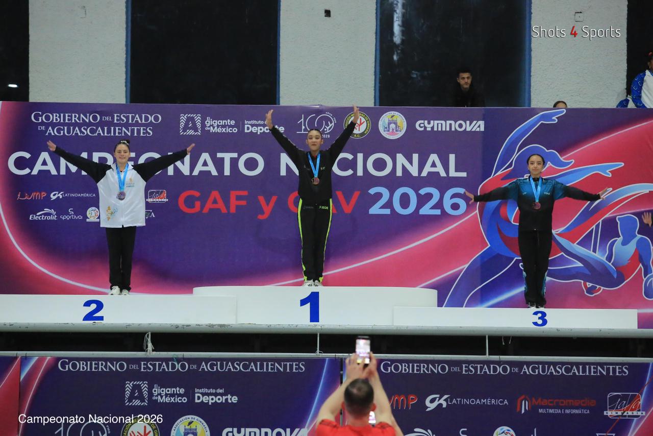 Ahome logra 5 medallas en el Campeonato Nacional de Gimnasia 2026