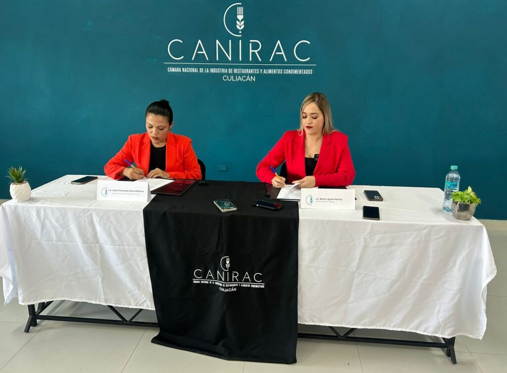 Canirac Culiacán y Coepriss firman convenio
