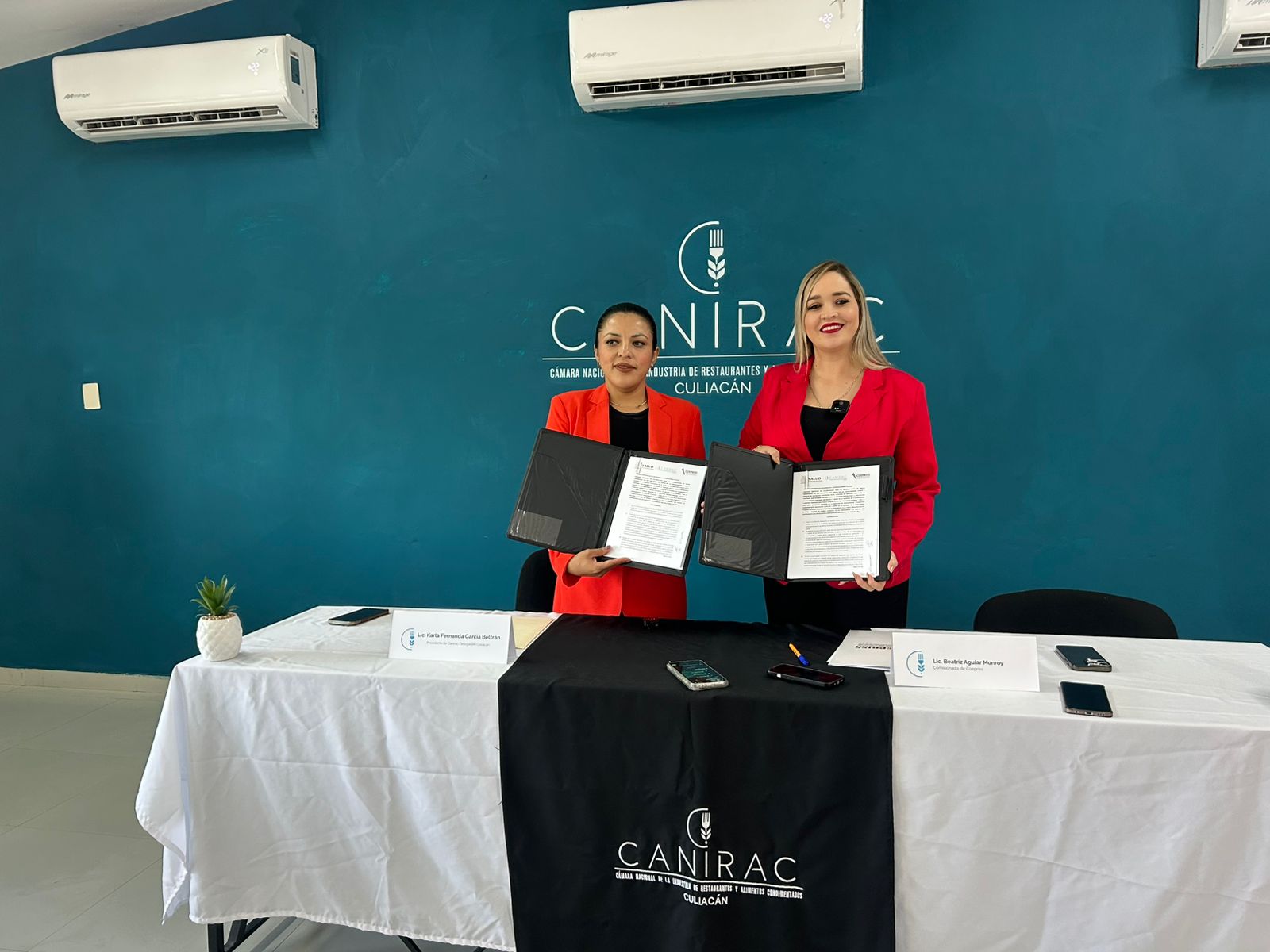 Canirac Culiacán y Coepriss firman convenio
