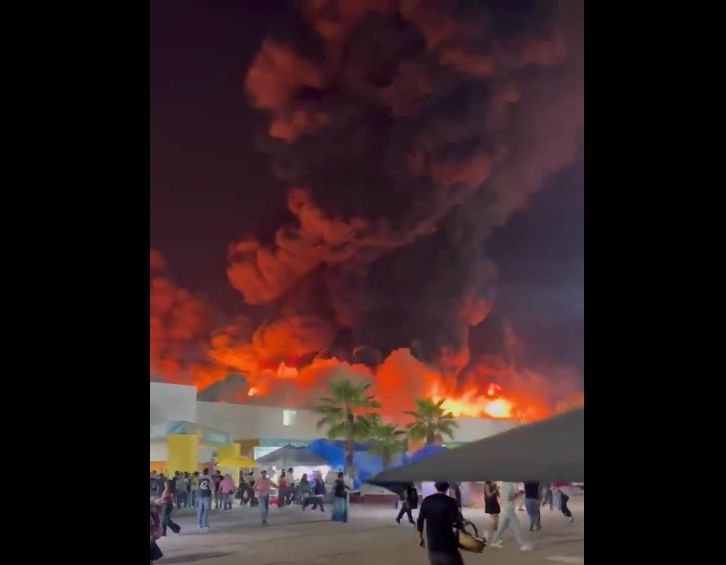 Incendio en Feria de Tabasco 2026
