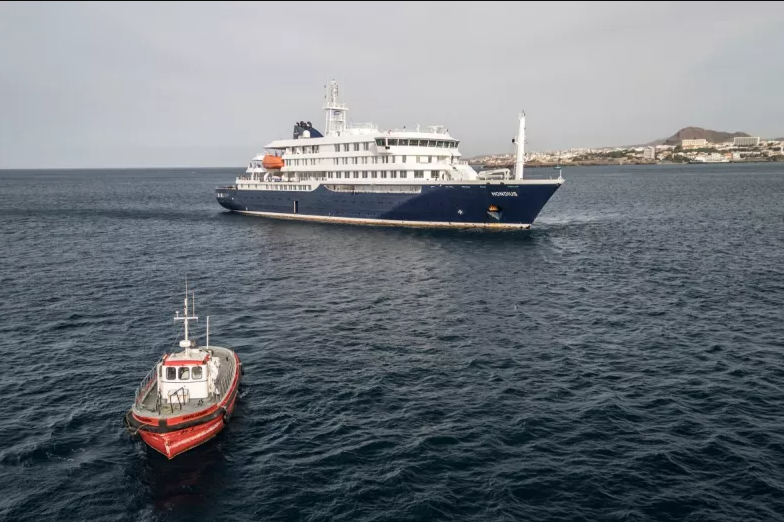Médico voluntario da positivo preliminar a hantavirus tras viaje en crucero