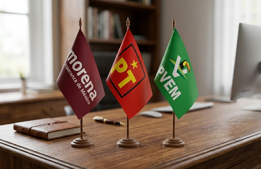 Morena, PT y PVEM ratifican alianza rumbo a 2027 y perfilan estrategia electoral conjunta