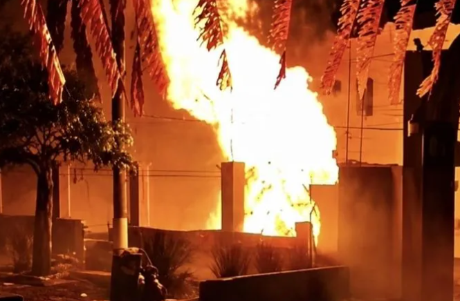 Explosión en fiestas patronales de Amatitán