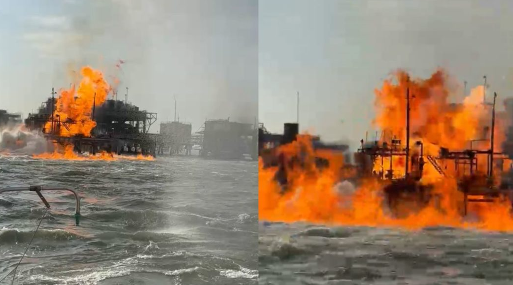 Incendio en planta de gas de Venezuela deja seis lesionados