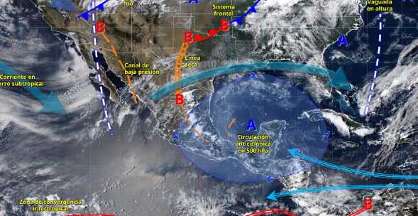 Lluvias en México