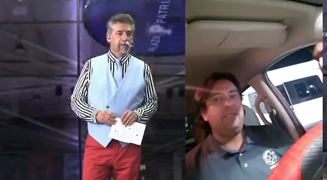 Asaltan en vivo al periodista deportivo Fernando Vargas durante transmisión