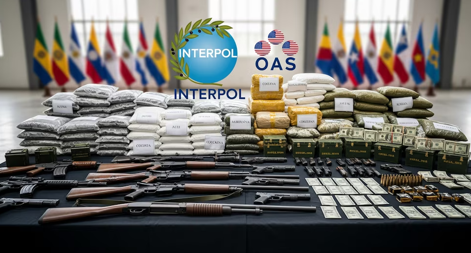 Interpol captura a 8 mil 700 personas en operativo contra crimen organizado en 19 países