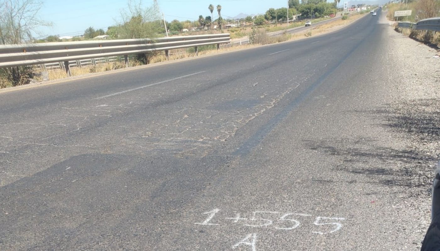Calle en la carretera en Los Mochis