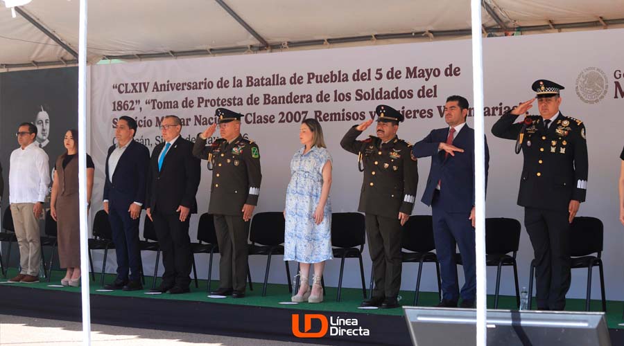 Ceremonia por el 5 de mayo Culiacán