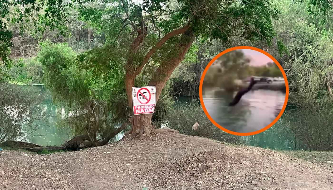 Clavado en el Río Sinaloa