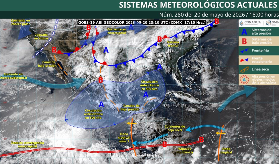 ¿Cuál es el pronóstico del clima? Esto es lo que prevé el SMN para la noche de este miércoles