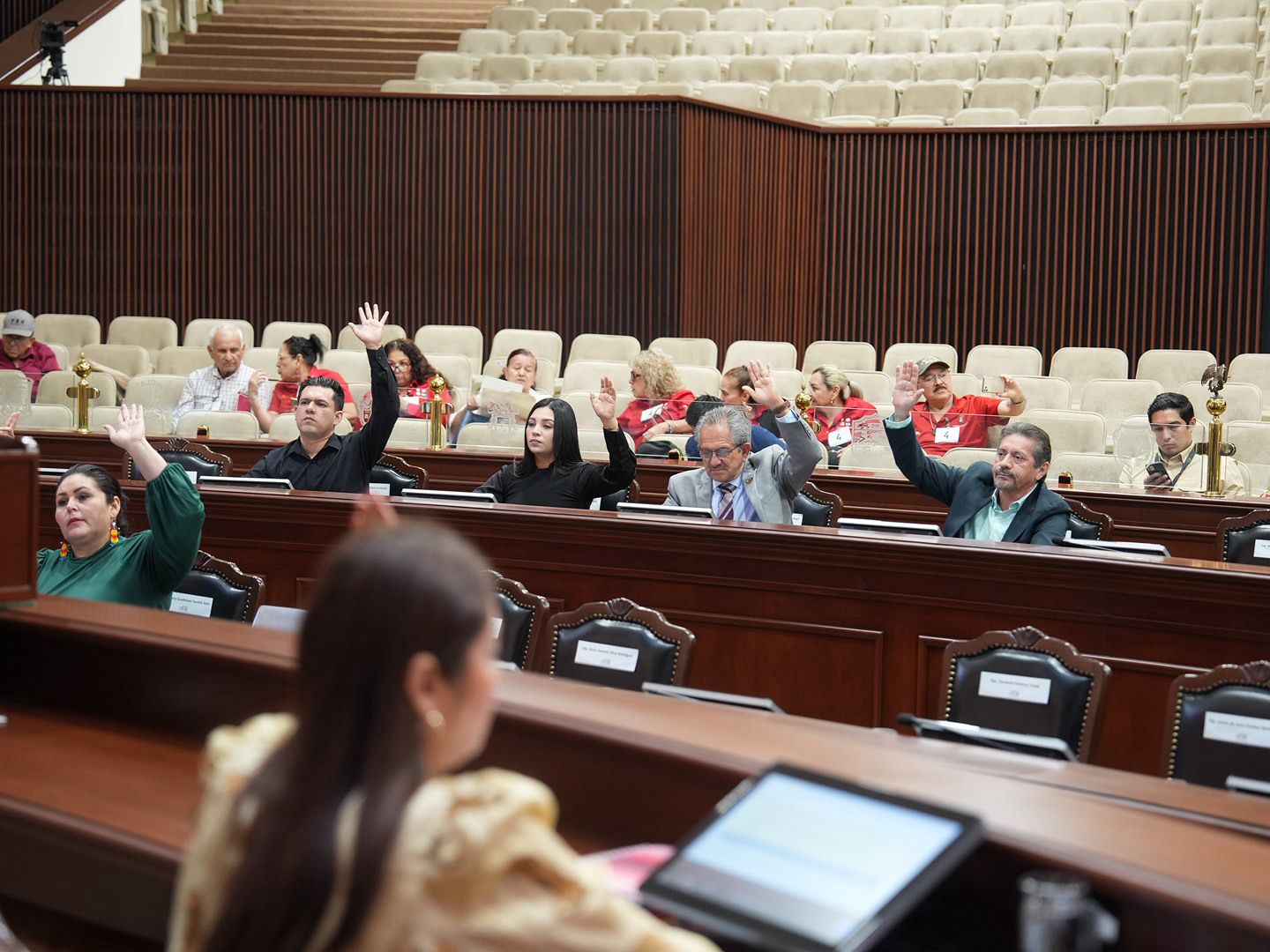 Diputados en el Congreso de Sinaloa
