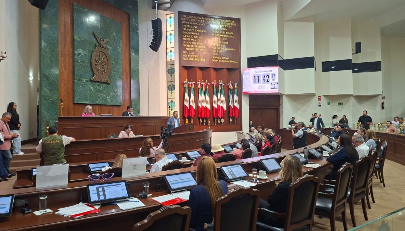Instalaciones del Congreso de Sinaloa