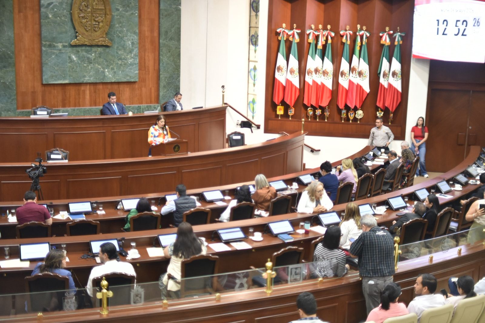 Diputados en el Congreso de Sinaloa.