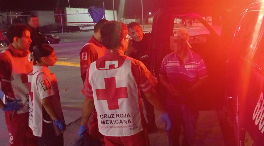 Paramédicos de la Cruz Roja Mexicana