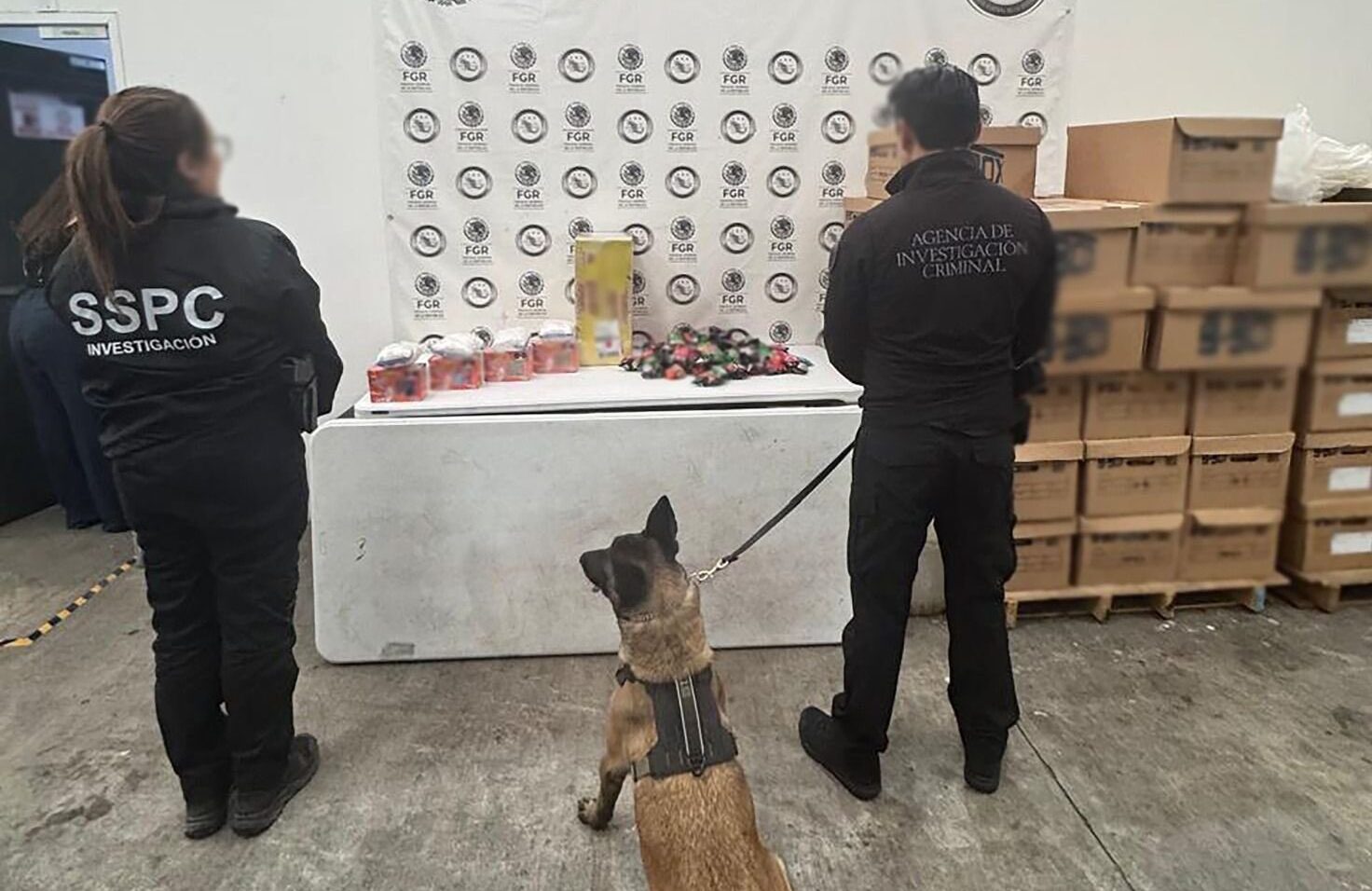 Autoridades aseguran metanfetamina oculta en paquetes de dulces en Michoacán