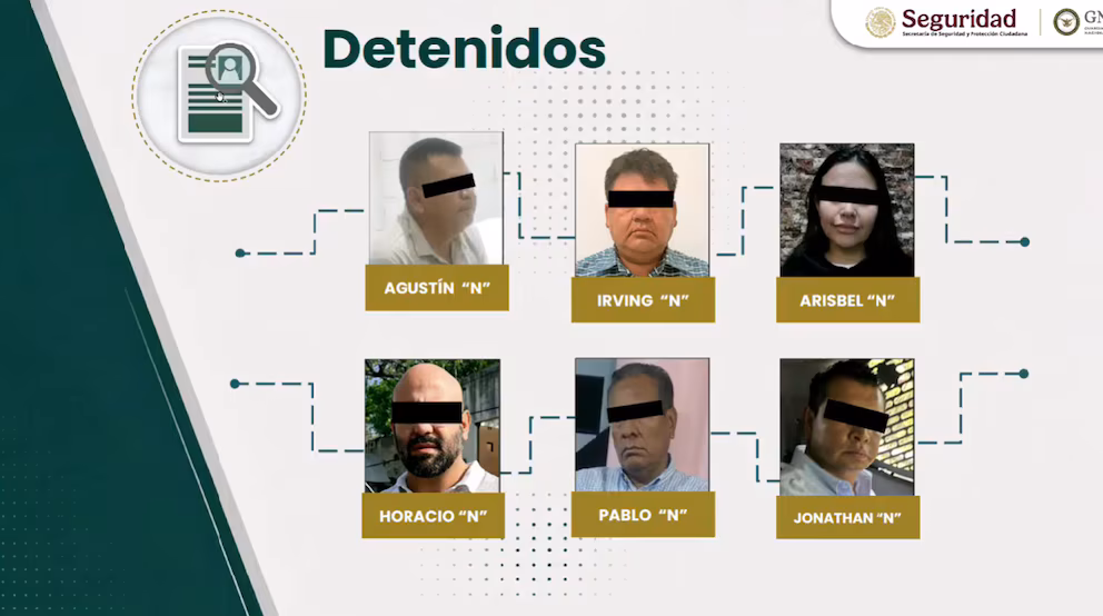 Dictan prisión preventiva a 5 funcionarios detenidos en Morelos; ordenan traslado a penal en Sonora
