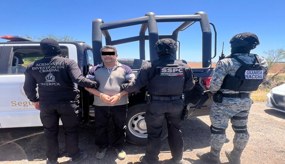 Detienen en Guasave a hombre con orden de extradición en Estados Unidos