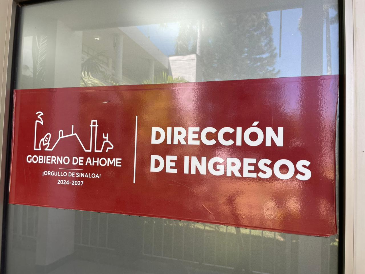 Dirección de Ingresos del Ayuntamiento de Ahome.