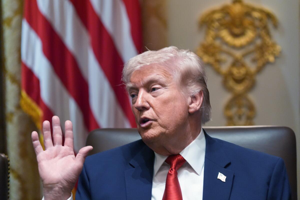 Donald Trump presidente de EU