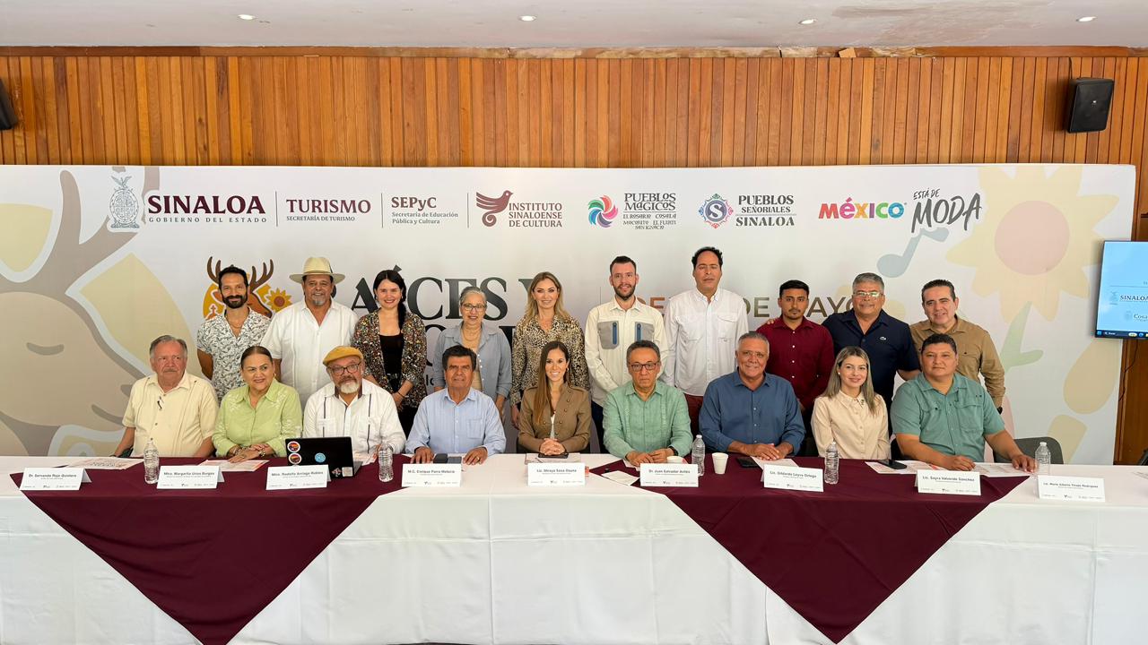 Conferencia de prensa con Mireya Osuna junto a Alcalde de El Fuerte