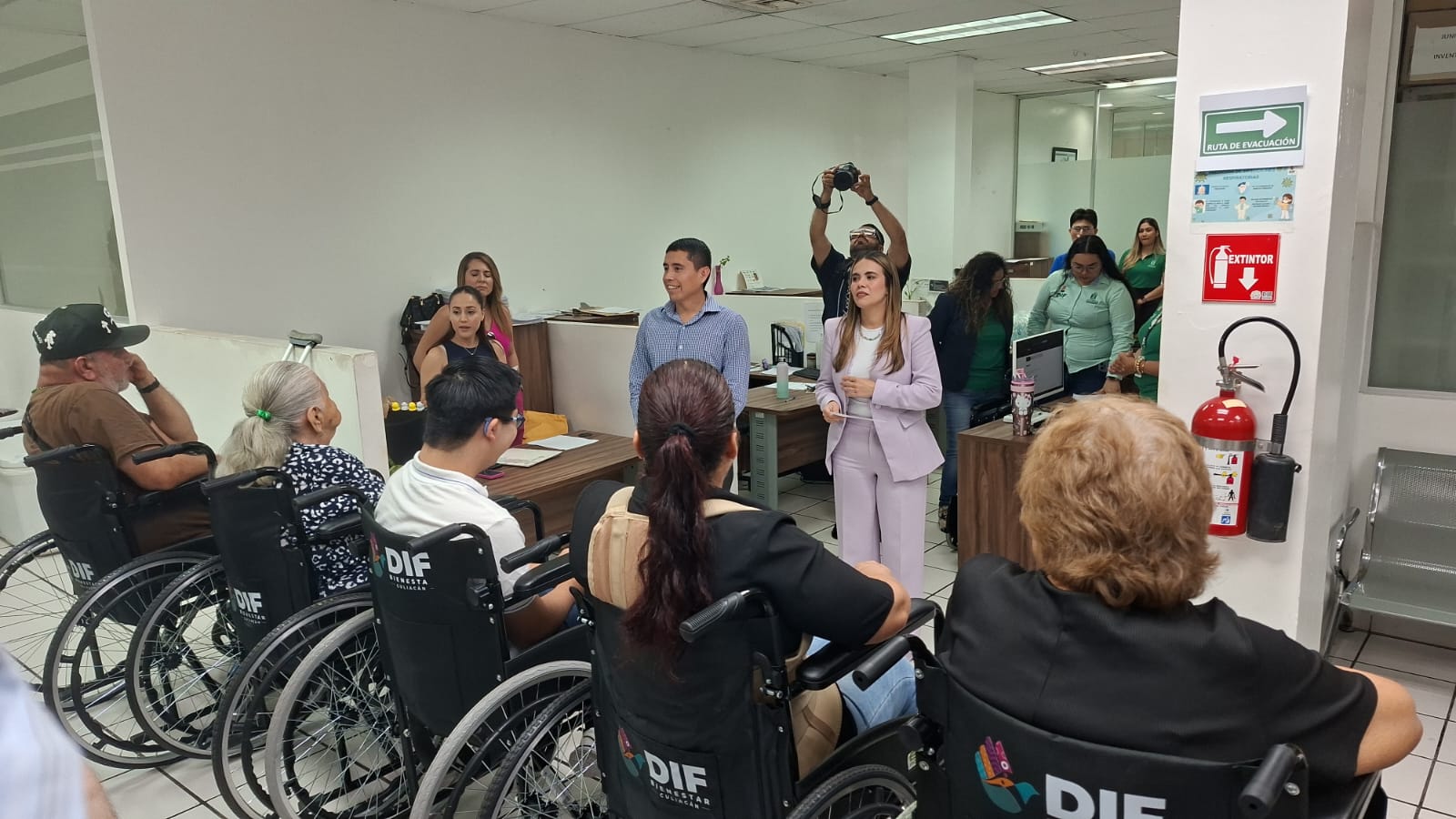 Personas en silla de ruedas