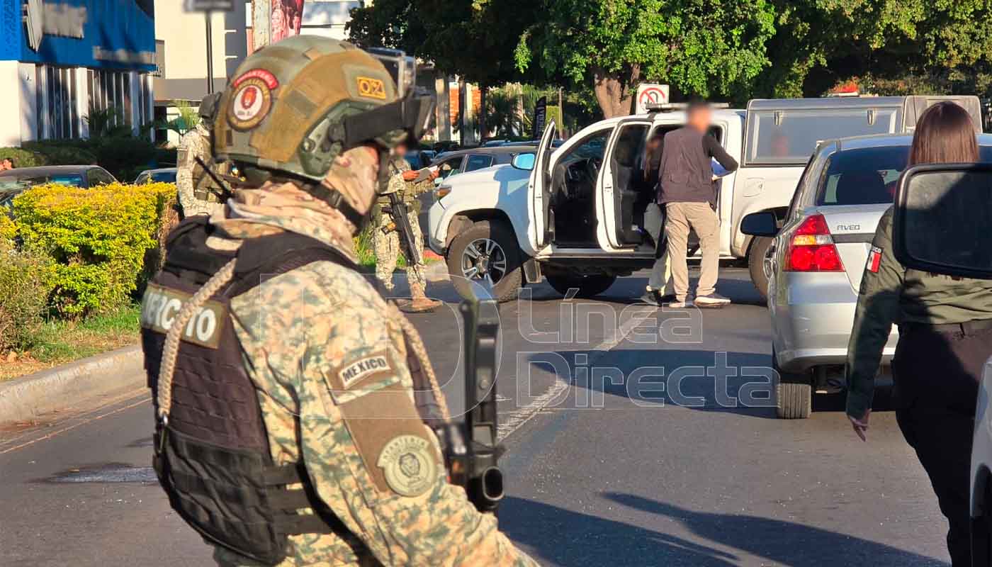 Movilización de seguridad en Culiacán tras ataque armado