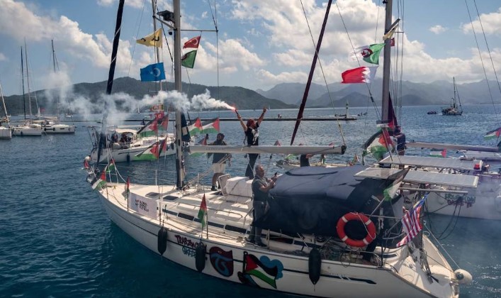 Israel intercepta 5 de los 10 barcos con ayuda humanitaria rumbo a la Franja de Gaza