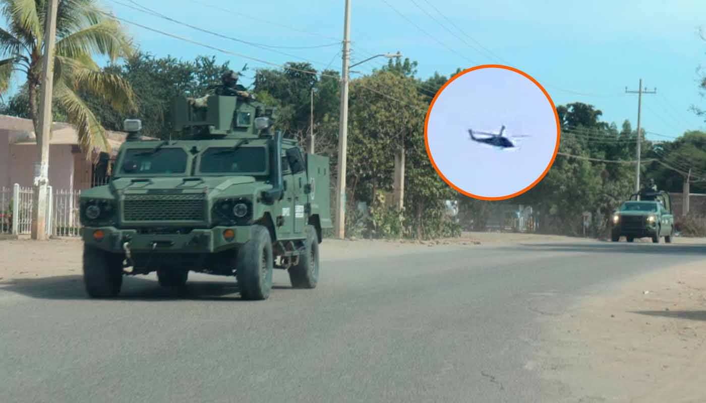 Fuerzas federales se despliegan en Guasave