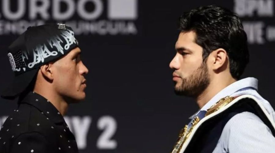 Dos boxeadores frente a frente