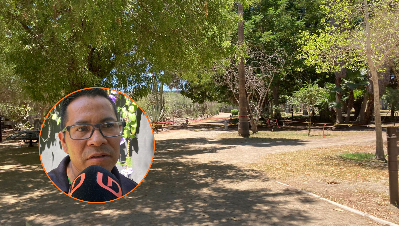 Gustavo Castañeda de los Santos, jefe del departamento de Educación Ambiental del parque Sinaloa y Jardín Botánico Benjamín Francis Johnston.