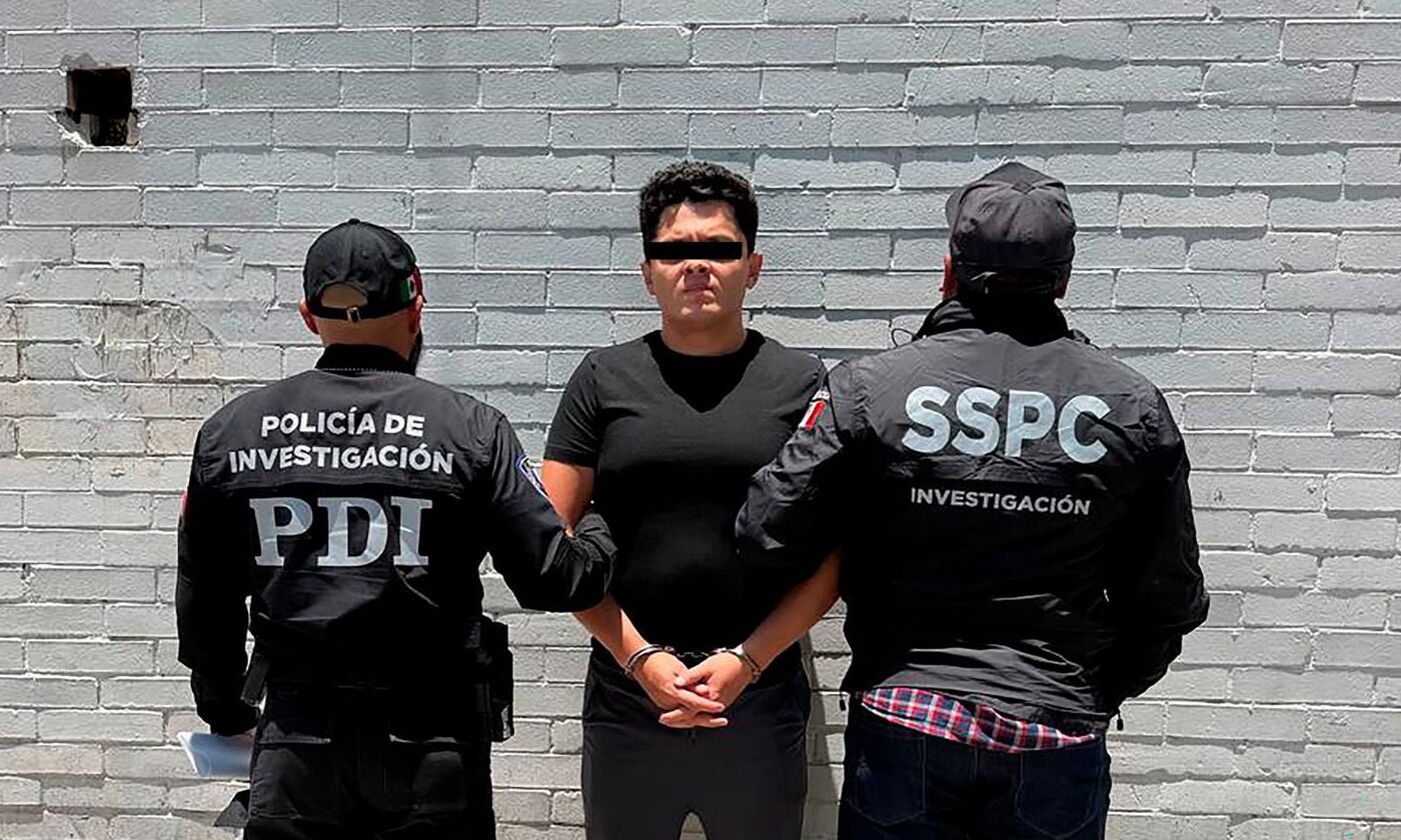 Guillermo “N”, de 31 años, señalado como líder de una agrupación delictiva