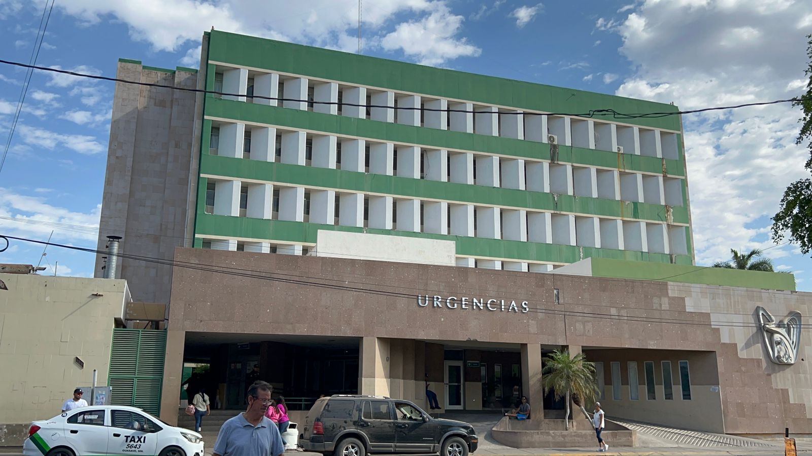 Edificio del IMSS visto desde fuera
