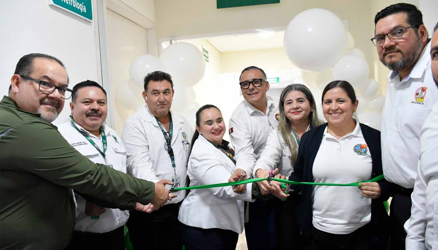 IMSS Mejora unidad de hemodiálisis en Culiacán