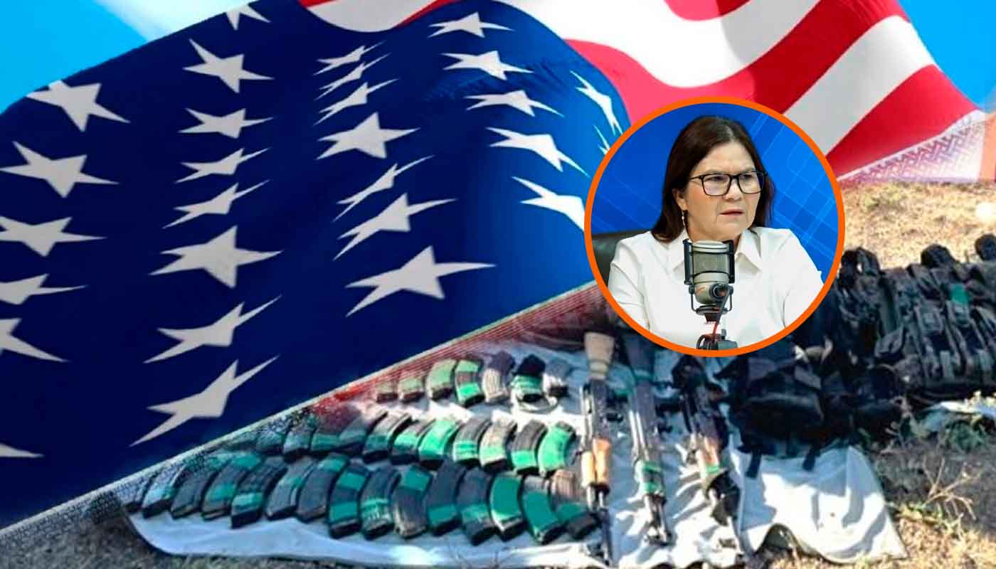 Imelda Castro habla sobre rol de Estados Unidos en el control de armas