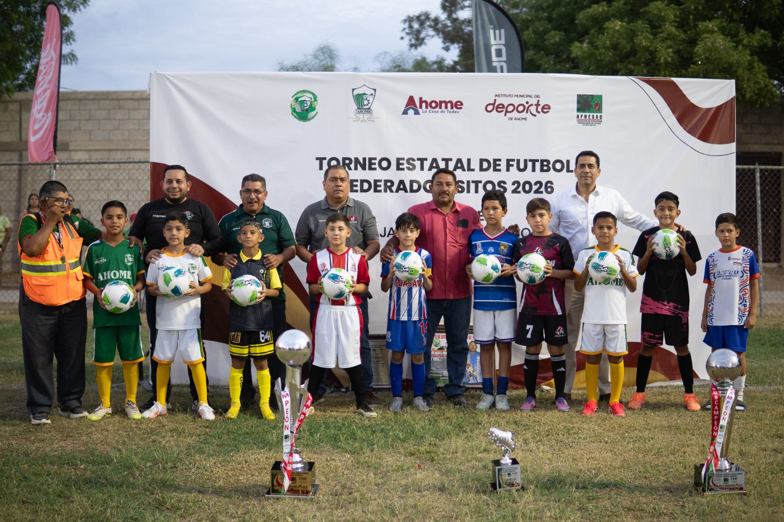 Inauguran en Ahome el Campeonato Estatal de Futbol Osos con 9 equipos