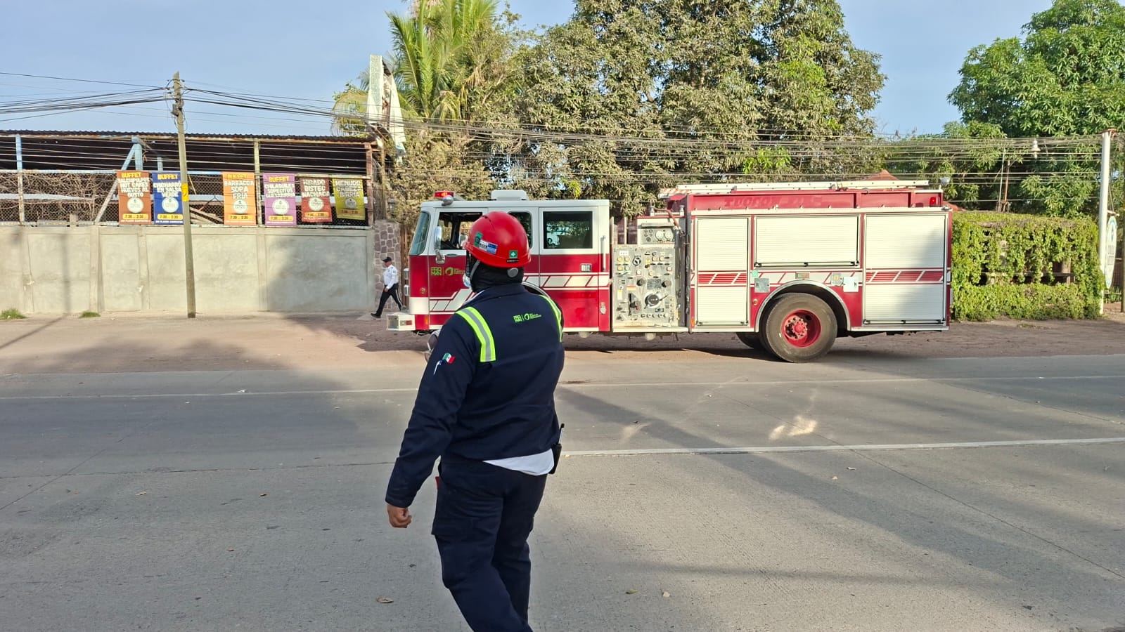 Incendio en un taller de Los Mochis