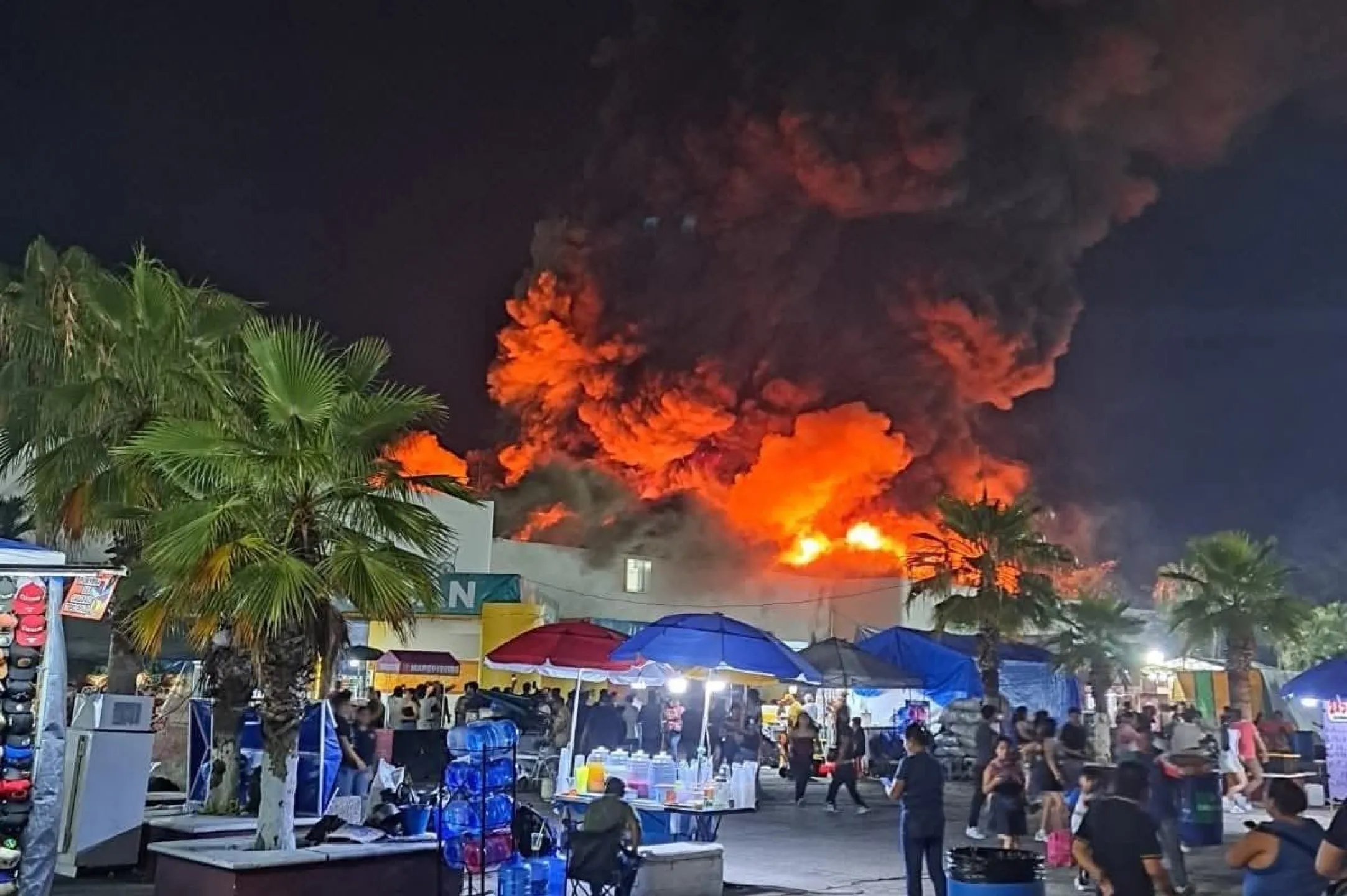 Incendio en la Feria de Tabasco 2026