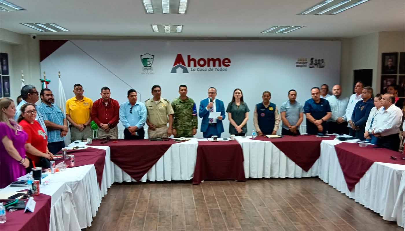 Instalan consejo de PC Ahome por huracanes