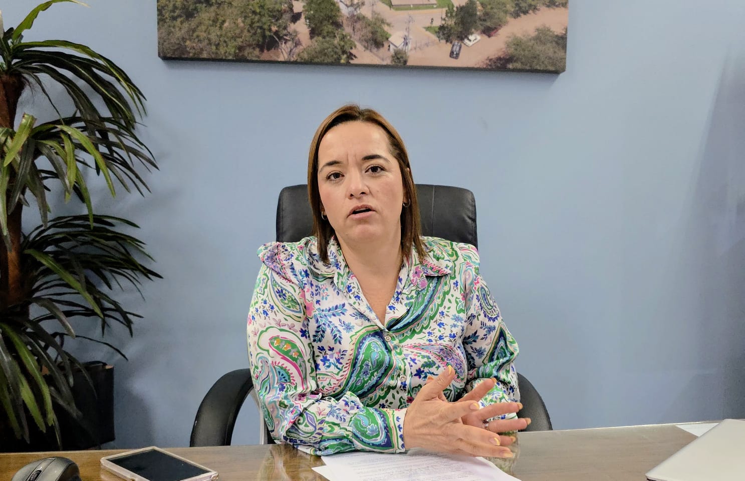 La gerente general de la Japasa, Isaura Bejarano Lugo