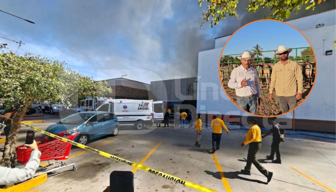 En grande Plaza Fiesta Las Palmas y en circulo dos personas realizando invitación
