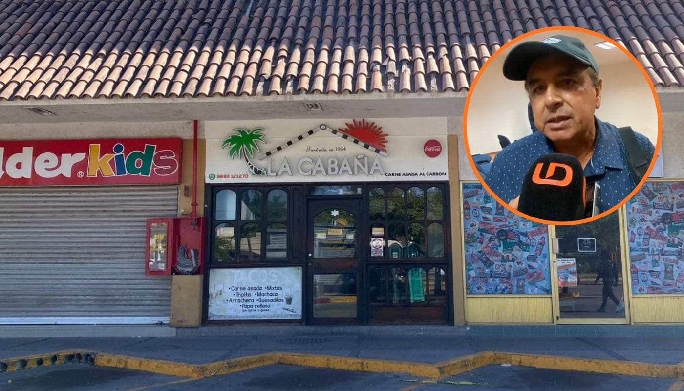 Local La Cabaña en Plaza Fiesta Los Mochis junto a dueño del local