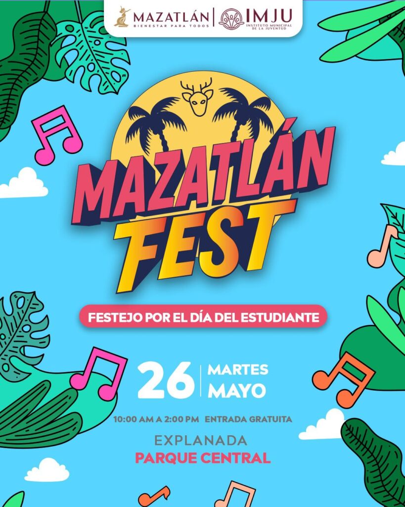 flyer de un evento para festejer el Día del Estudiante