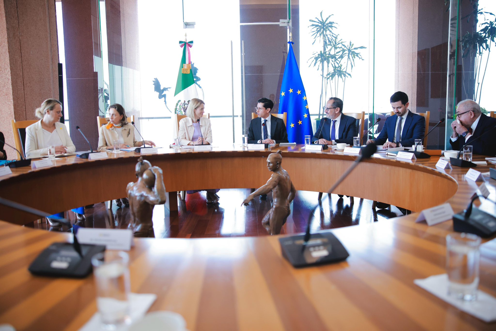 México y la Unión Europea fortalecen relación estratégica; acuerdan mayor cooperación en seguridad