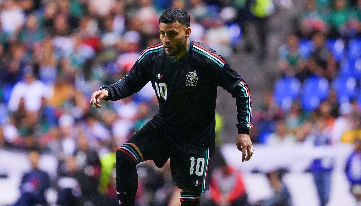 Alexis Vega, jugador de la selección nacional mexicana.