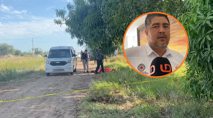 Macario Gaxiola Castro, director de Protección Civil Guasave