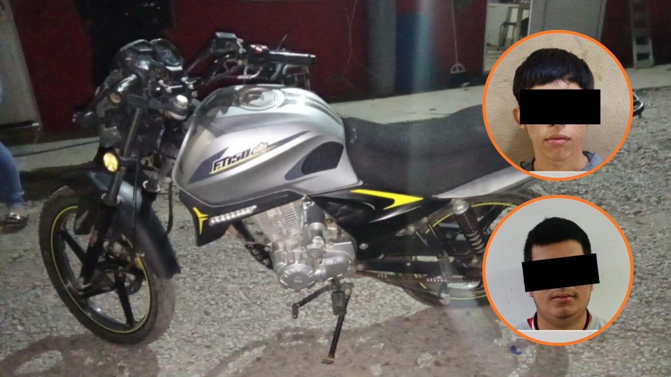 Motocicleta robada